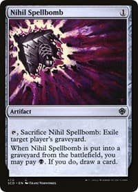 Nihil Spellbomb from Starter Commander Decks