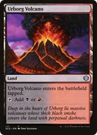 Urborg Volcano from Starter Commander Decks
