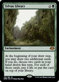 Sylvan Library from Dominaria Remastered