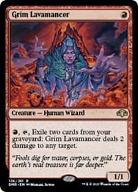 Grim Lavamancer from Dominaria Remastered