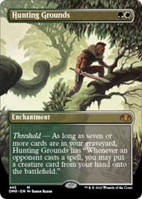 Hunting Grounds (Borderless) from Dominaria Remastered