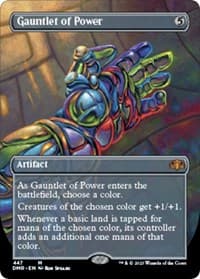 Gauntlet of Power (Borderless) from Dominaria Remastered