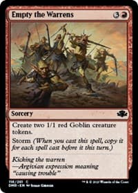 Empty the Warrens from Dominaria Remastered