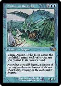 Denizen of the Deep (Retro Frame) from Dominaria Remastered
