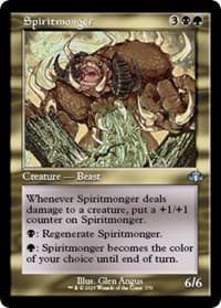 Spiritmonger (Retro Frame) from Dominaria Remastered