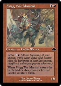 Mogg War Marshal (Retro Frame) from Dominaria Remastered