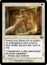 Enlightened Tutor (Retro Frame) from Dominaria Remastered
