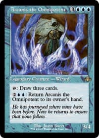 Arcanis the Omnipotent (Retro Frame) from Dominaria Remastered