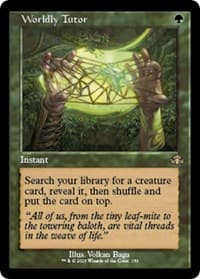 Worldly Tutor (Retro Frame) from Dominaria Remastered