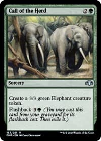 Call of the Herd from Dominaria Remastered