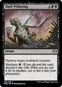 Dark Withering from Dominaria Remastered