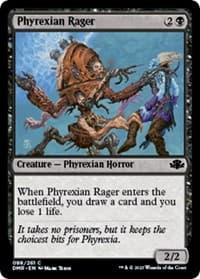 Phyrexian Rager from Dominaria Remastered