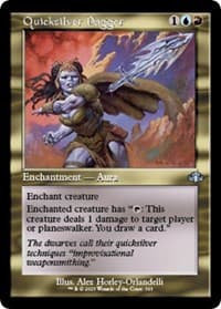 Quicksilver Dagger (Retro Frame) from Dominaria Remastered