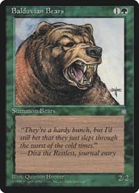 Balduvian Bears from Ice Age