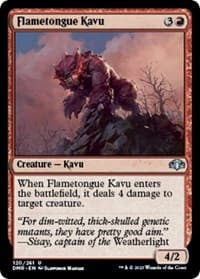 Flametongue Kavu from Dominaria Remastered