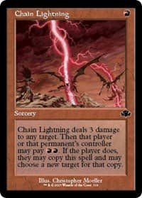Chain Lightning (Retro Frame) from Dominaria Remastered