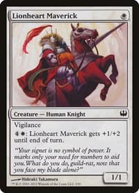 Lionheart Maverick from Duel Decks: Knights vs. Dragons