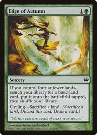 Edge of Autumn from Duel Decks: Knights vs. Dragons