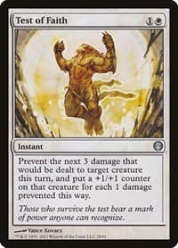 Test of Faith from Duel Decks: Knights vs. Dragons