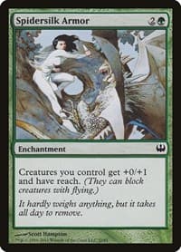 Spidersilk Armor from Duel Decks: Knights vs. Dragons