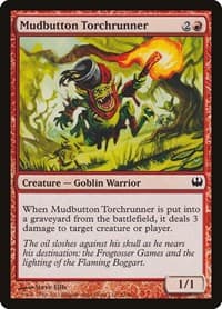 Mudbutton Torchrunner from Duel Decks: Knights vs. Dragons