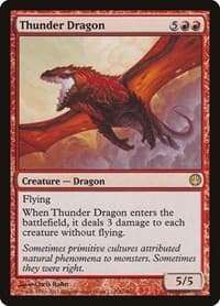 Thunder Dragon from Duel Decks: Knights vs. Dragons