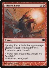 Spitting Earth from Duel Decks: Knights vs. Dragons