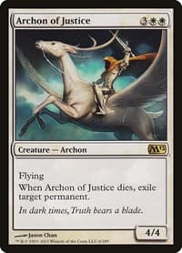 Archon of Justice from Magic 2012 (M12)