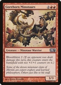 Gorehorn Minotaurs from Magic 2012 (M12)