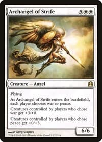 Archangel of Strife from Commander