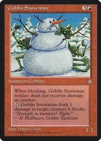 Goblin Snowman from Ice Age
