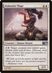 Alabaster Mage from Magic 2012 (M12)
