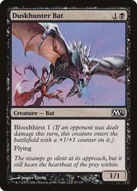 Duskhunter Bat from Magic 2012 (M12)