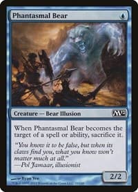 Phantasmal Bear from Magic 2012 (M12)
