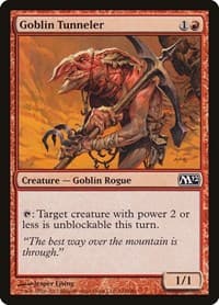 Goblin Tunneler from Magic 2012 (M12)