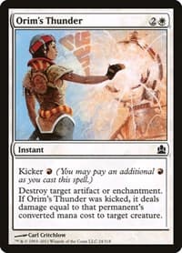 Orim's Thunder from Commander