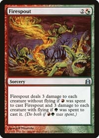 Firespout from Commander