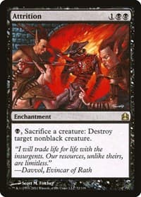 Attrition from Commander