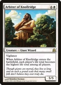 Arbiter of Knollridge from Commander