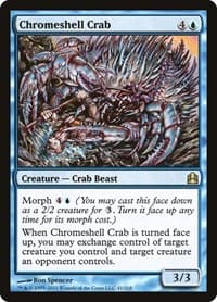 Chromeshell Crab from Commander