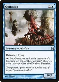 Gomazoa from Commander