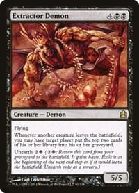 Extractor Demon from Commander