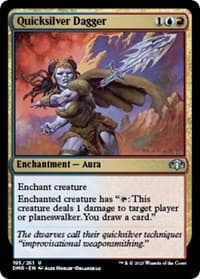 Quicksilver Dagger from Dominaria Remastered