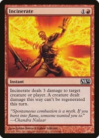 Incinerate from Magic 2012 (M12)