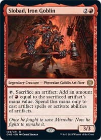 Slobad, Iron Goblin from Phyrexia: All Will Be One