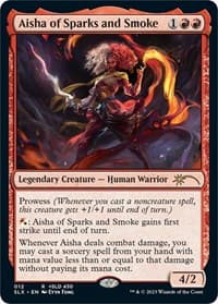 Aisha of Sparks and Smoke from SLX Cards