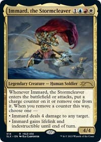 Immard, the Stormcleaver from SLX Cards