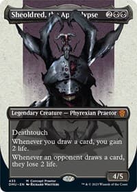 Sheoldred, the Apocalypse (Concept Praetor) from Phyrexia: All Will Be One