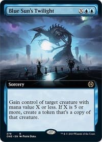 Blue Sun's Twilight (Extended Art) from Phyrexia: All Will Be One