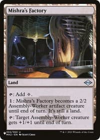 Mishra's Factory (MH2) from The List Reprints